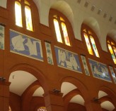 Detalhes  no interior da Basílica Nova